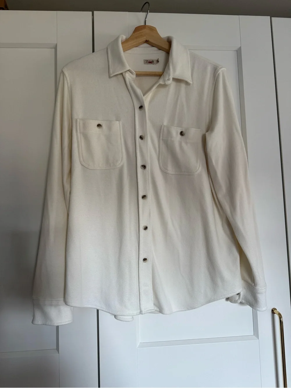 Faherty Sweater Shirt | Size Medium